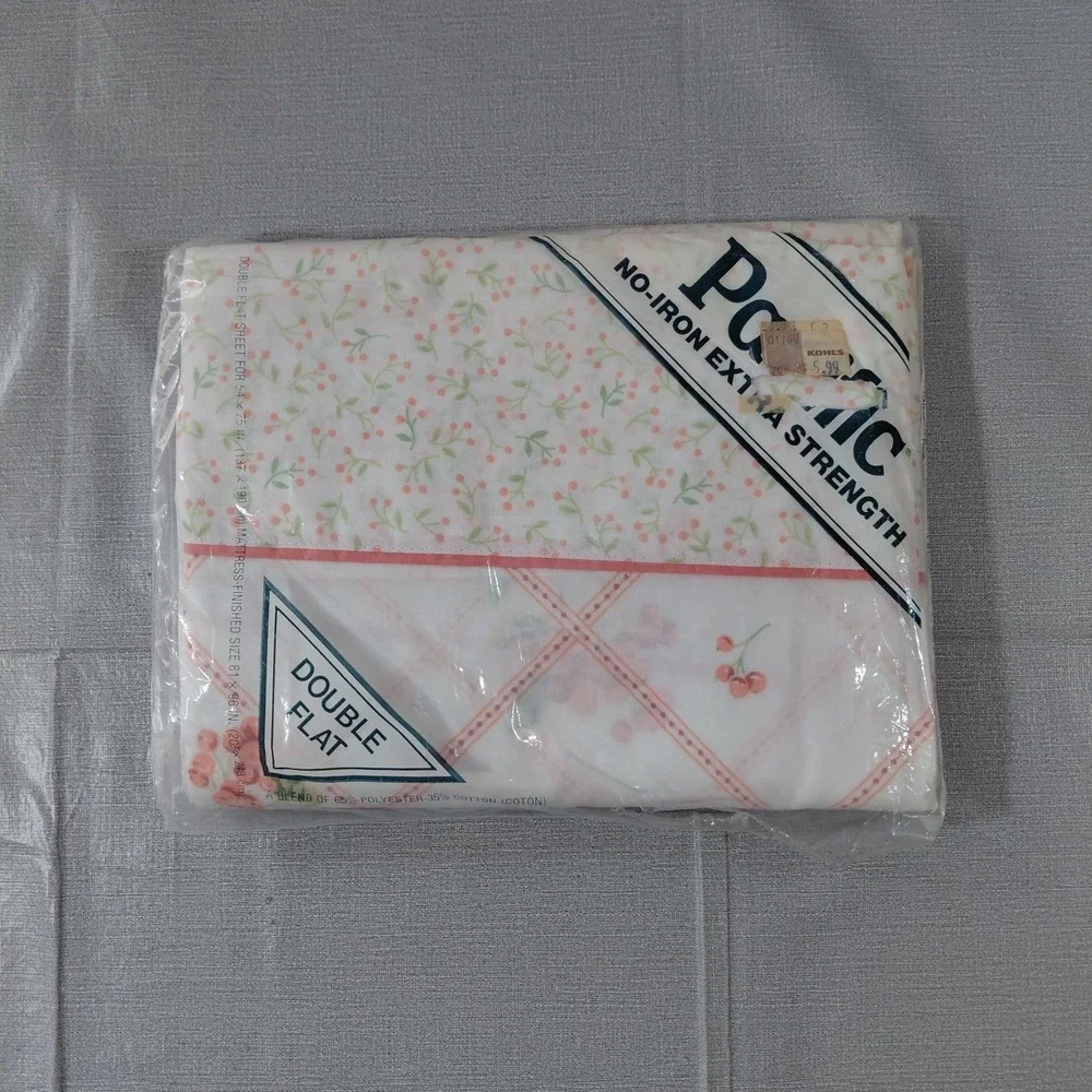 Pacific No Iron Double Flat Sheet 81